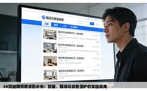 58同城网招聘求职必知：防骗、甄选与自我保护的实操指南