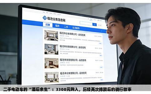 二手电动车的“酒后余生”：3300元购入，历经两次摔跤后的骑行故事