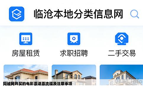 同城网购买的电影票退票流程及注意事项