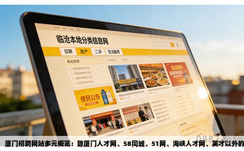 厦门招聘网站多元概览：除厦门人才网、58同城、51网、海峡人才网、英才以外的招聘平台